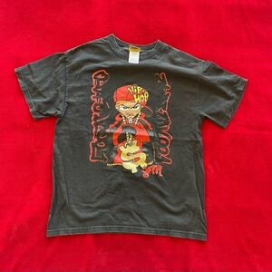 Doctor Hood Men's Short Sleeve Hip Hop Graphic Black T-Shirt Size: M